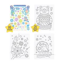 Make a Wish - Colouring book incl. Stickers