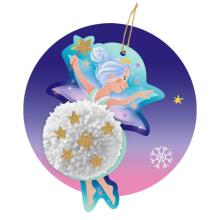 Make a Wish - Pompom craft set fairy, 3 assorted