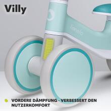 Bebe Basic Villy Art.290488 Turquoise Children's balance bike without pedals