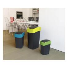 Waste bin Flip Bin 25L black/green