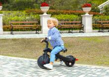 GLOBBER trīsritenis Explorer Trike 4in1, melns, 634-120