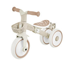 GLOBBER mācību trīsritenis  Learning Trike 2in1 Plus, kokosriekstu, 737-466