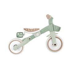 GLOBBER mācību trīsritenis Learning Trike 3in1 Plus, pistāciju, 738-109