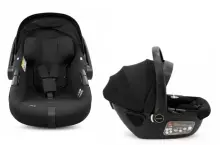 Kunert Cruzi Art.290882 Black Jaundzīmušo, zīdaiņu autokrēsliņš (0-13 kg) [Bērnu pirmais Autosēdeklis] viegls, drošs un ērts