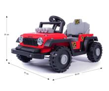 MILLY MALLY 6973 Battery-Powered Vehicle Prime 2in1 Red