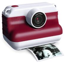 KIDYWOLF instant camera with thermal printing, red, K-PRINT-RD