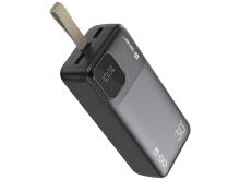 Tracer 47824 Prime-V3 30000mAh QC22.5W+PD20W Power Bank, Black