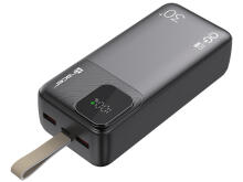 Tracer 47824 Prime-V3 30000mAh QC22.5W+PD20W Power Bank, Black