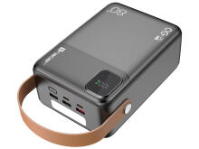 Tracer 47826 Prime-V8 80000mAh QC22.5W+PD20W Power Bank, Black