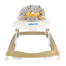 Baby Walker - 47977 - with steering wheel - CAPPUCINO
