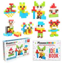 PICASSO TILES Magnetic Construction Set Magnetic Cubes 102 pcs, PMC102