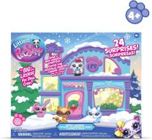Littlest Pet Shop adventes kalendārs ar 8 dzīvnieku figūriņām un 16 aksesuāriem – 24 dienu Ziemassvētku kalendārs Art.BF00758