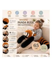 WOOPIE Svars Plīša Rotaļlieta Sarkanā Panda Stresa Atvieglošanai Sensora Smagais Lācis 65cm 2500g