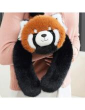 WOOPIE Svars Plīša Rotaļlieta Sarkanā Panda Stresa Atvieglošanai Sensora Smagais Lācis 65cm 2500g