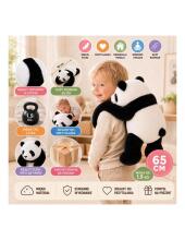 WOOPIE Svars Plīša Rotaļlieta Panda Stresa Atvieglošanai Sensora Smagais Lācis 65cm 1500g