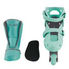 GLOBBER skrituļslidas Learning Skates 2 in 1, izmērs 30–33, piparmētru krāsas, 783-206