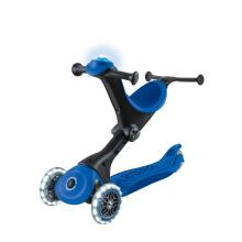 GLOBBER skrejritenis Go Up Deluxe Lights, tumši zils, 748-600