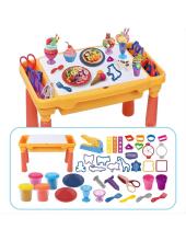 WOOPIE Creative Table with Modeling Clay Storage Molds 40 pcs