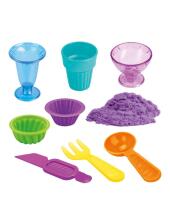 WOOPIE Kinetic Sand Set Ice Cream Shop Accessories 10 pcs