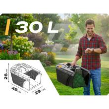 Lightweight Powerful Electric Lawnmower with Adjustment 1400W 34cm Humberg HM-612