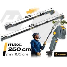 Extension pole for saw, pole saw extension, length adjustment 160-250 cm Humberg HM-422