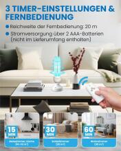 Lamp Disinfectant Ozone Light  Art.291811 Portable UV-C lamp sterilization disinfection