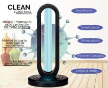 Ecode UVC  Lamp 38W Disinfectant Ozone Light  Art.291812 Портативная УФ-C лампа стерилизации дезинфекции
