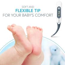 Bebe Basic Digital Thermometer with Flexible Tip Art.DTR-1221R  Дигитальный термометр с мягким наконечником