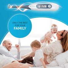 Bebe Basic Digital Thermometer with Flexible Tip Art.DTR-1221R  Дигитальный термометр с мягким наконечником