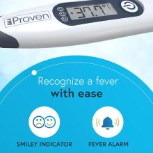Bebe Basic Digital Thermometer with Flexible Tip Art.DTR-1221R  Дигитальный термометр с мягким наконечником