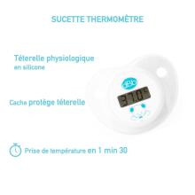 Bebe Basic Soft Tip Digital Thermometer 2 in1 Art.291819  Digital thermometer with soft tip