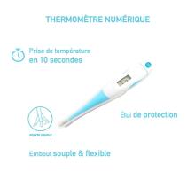 Bebe Basic Soft Tip Digital Thermometer 2 in1 Art.291819  Digital thermometer with soft tip