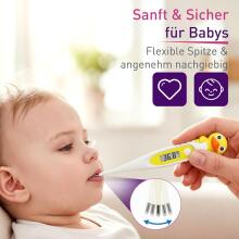Bebe Basic Digital Thermometer with Flexible Tip Art.SC 44 Duck   Digital thermometer with soft tip