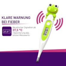 Bebe Basic Digital Thermometer with Flexible Tip Art.SC 44 Frog Digitālais termometrs ar mīksto uzgali