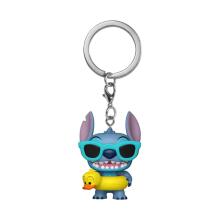 FUNKO POP! atslēgu piekariņš: Disney: Lilo & Stitch - Stitch in Tube​