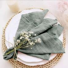 La Bebe™ Linen Art. 0056 Natural Linen Eco Natural Linen Cloth Diaper 1 pc., 45x30 cm
