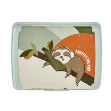 Food storage container deco-click-box midi 1L Carla &ldquo;Lazy Lui&rdquo; 17x13x7cm green