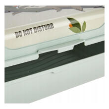 Food storage container deco-click-box midi 1L Carla &ldquo;Lazy Lui&rdquo; 17x13x7cm green