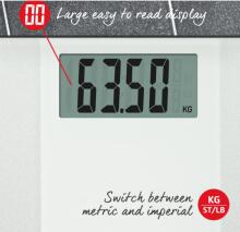 Salter 9009 WFEU12 Ultimate Accuracy Electronic Bathroom Scales, White