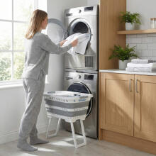 Beldray LA00000153EU7  40l Collapsible Laundry Basket With Legs