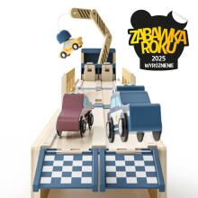 Car Transporter and Race Track 2-in-1, 36m+, Topbright