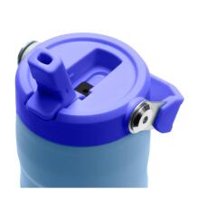 Thermos bottle with straw The IceFlow Bottle Flip Straw 2.0 0.47L light blue