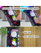 WOOPIE Wireless Karaoke Microphone with Speaker Pink
