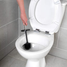 Beldray LA036034BLKPEU7 Antibac Flexible Head Toilet Brush - Black