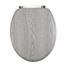 Beldray LA00000074GRYPEU7 Wooden Toilet Seat