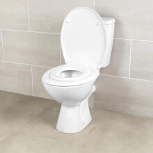 Beldray LA037185EU7 Anti-bac Family Toilet Seat, White