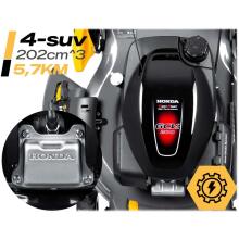 Gasoline lawn mower with drive 51 cm 70 l Honda 202cc 5.7HP + oil Humberg HM-603