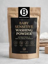 Bebe Basic Baby Sensitive Washing Powder Art.292438 Veļas mazgāšanas līdzeklis mazuļiem no pirmajām dzīves dienām,400g