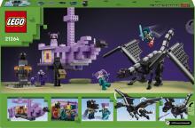 LEGO Minecraft Дракон Края и Корабль Края