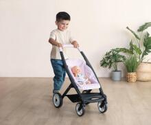 Smoby Maxi-Cosi 3-in-1 leļļu ratiņu komplekts - rozā